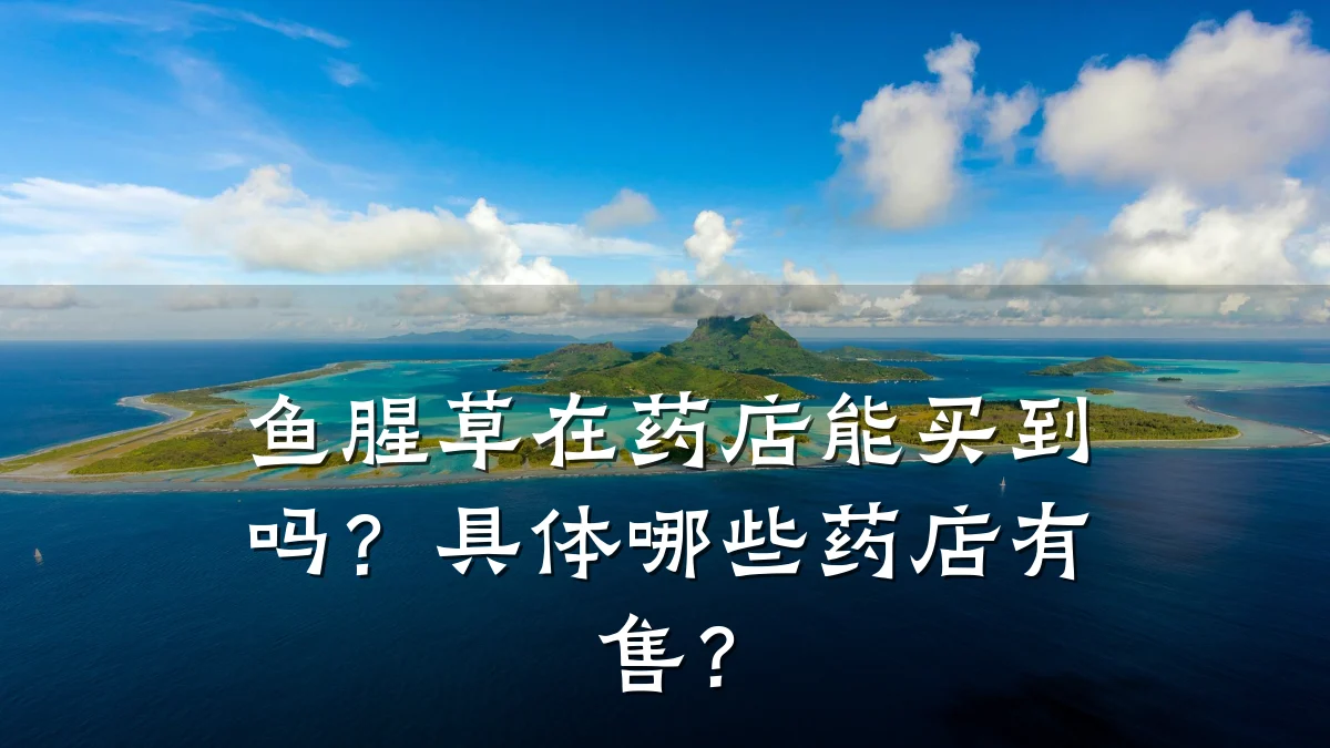 鱼腥草在药店能买到吗?具体哪些药店有售?
